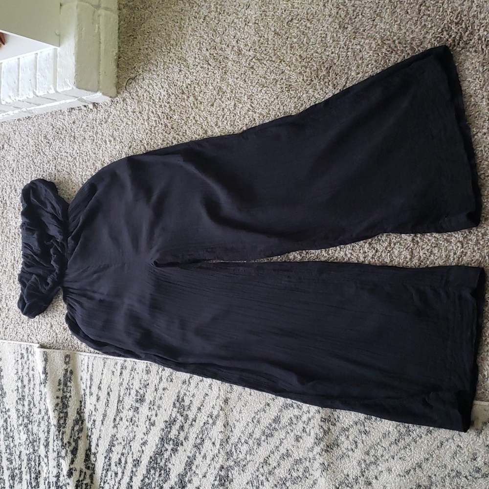 Free People Cut Out For It Jumpsuit Black - Picture 4 of 6